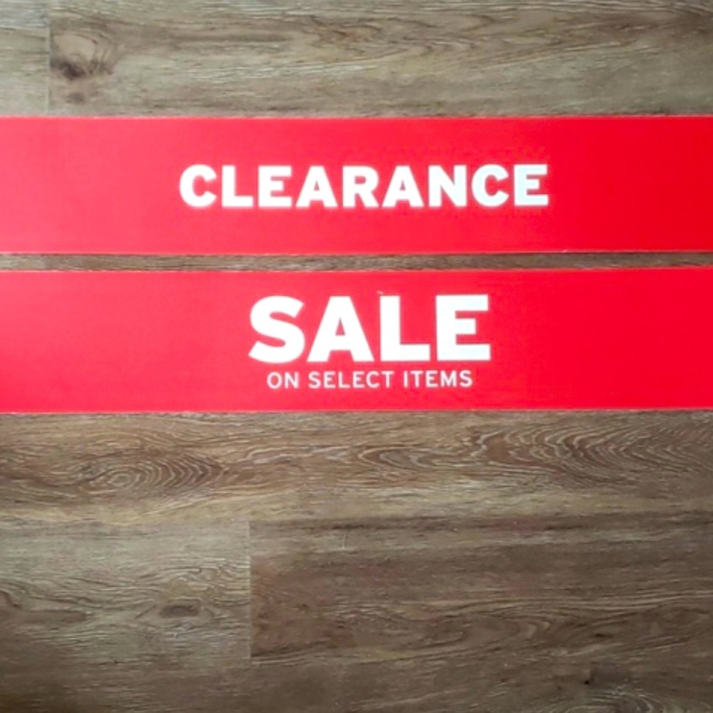 CLEARING OUT SPACE! SELECT ITEMS ON CLEARANCE!!!